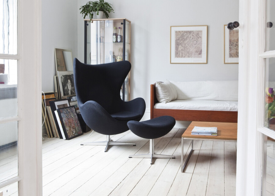 Egg Chair (кресло-яйцо) в интерьере