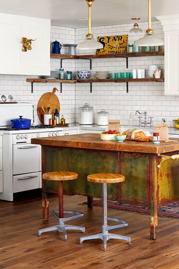 Уютная кухня в стиле кантри: 100+ примеров аутентичного дизайна