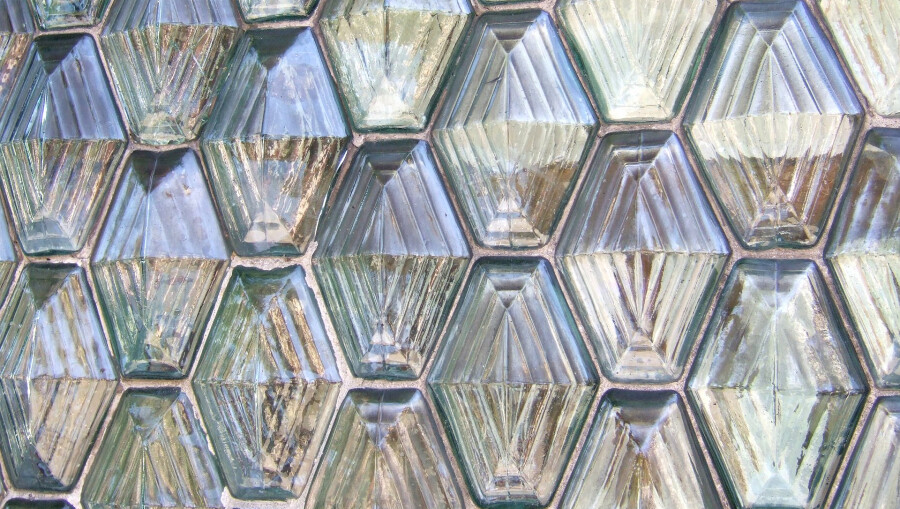 стеклоблоки прозрачные в интерьере