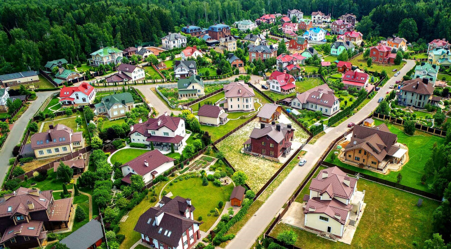 Участок в коттеджном поселке альтернатива городской жизни