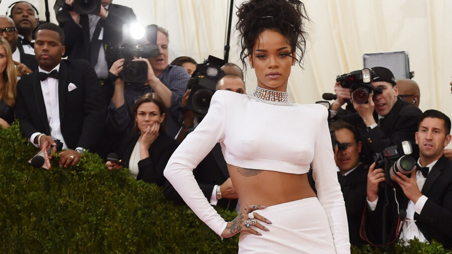 Рианна на Met Gala фото 5