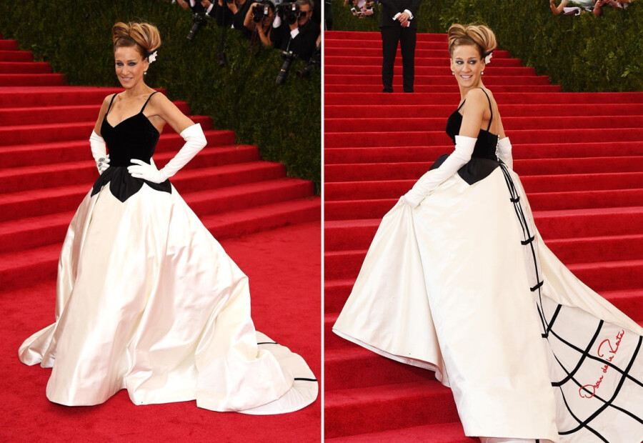 Сара Джессика Паркер на красной дорожке Met Gala фото 8