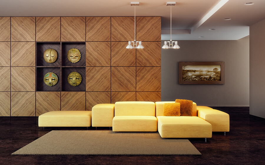 Декор стен: 15 оригинальных идей для вашей гостиной | Кул Хаус