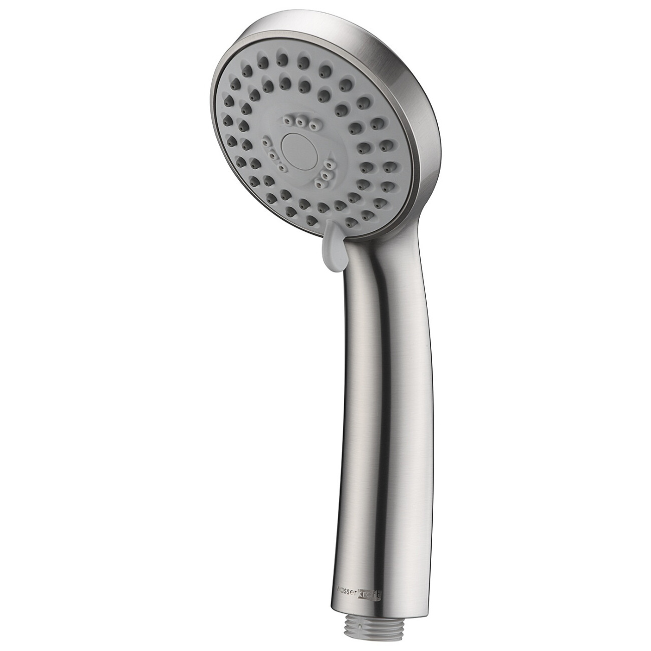 Лейка для ручного душа круглая с 3 режимами 8 см никель Wasserkraft A120 - изображение 6