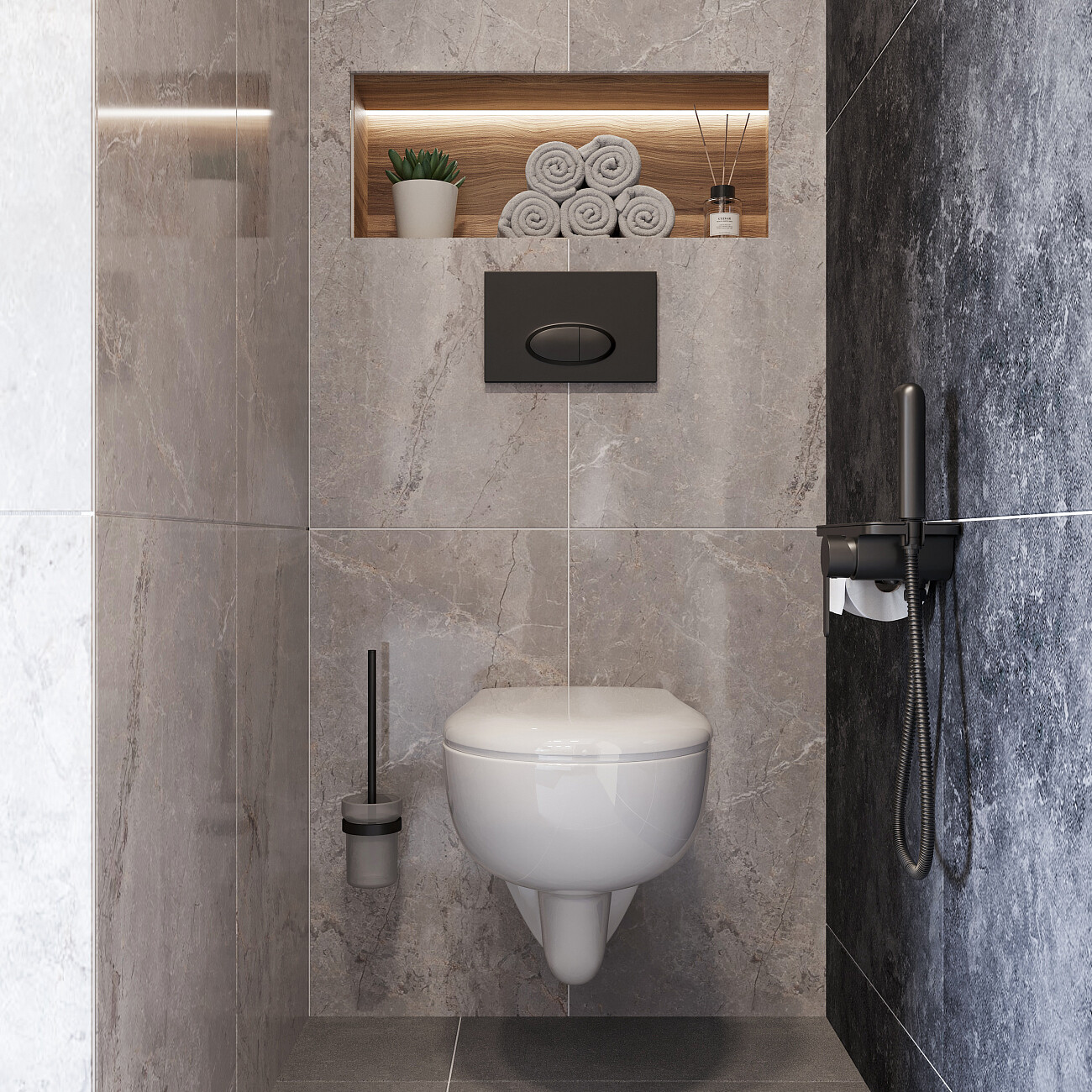 Унитаз подвесной фарфоровый безободковый с микролифтом белый Seramiksan Natura A051041H - изображение 3