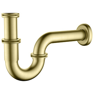 Сифон для раковины золото матовое Timo 961-17L