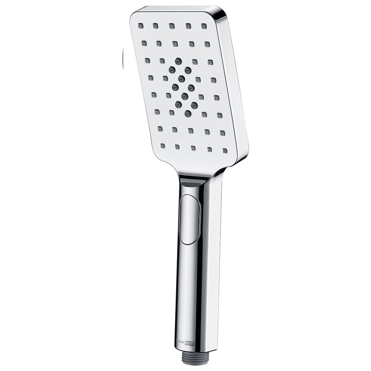 Лейка для ручного душа прямоугольная с 3 режимами 8х10 см хром Wasserkraft A126 - изображение 5