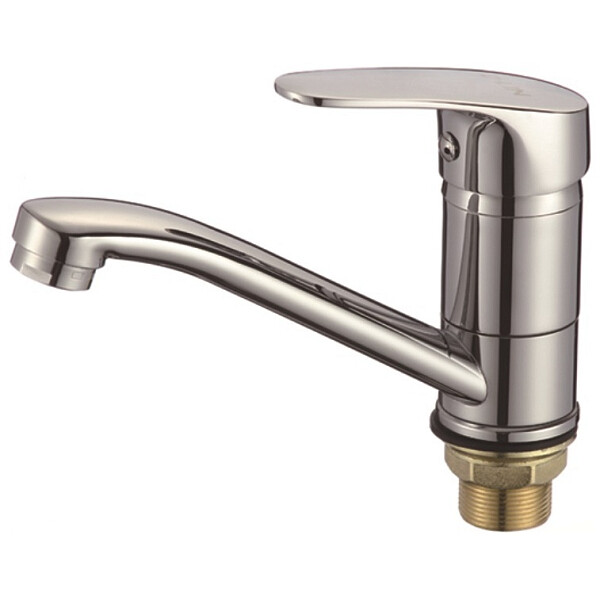 Смеситель для кухни с поворотным изливом хром D-Lin D151302-6 - изображение 1