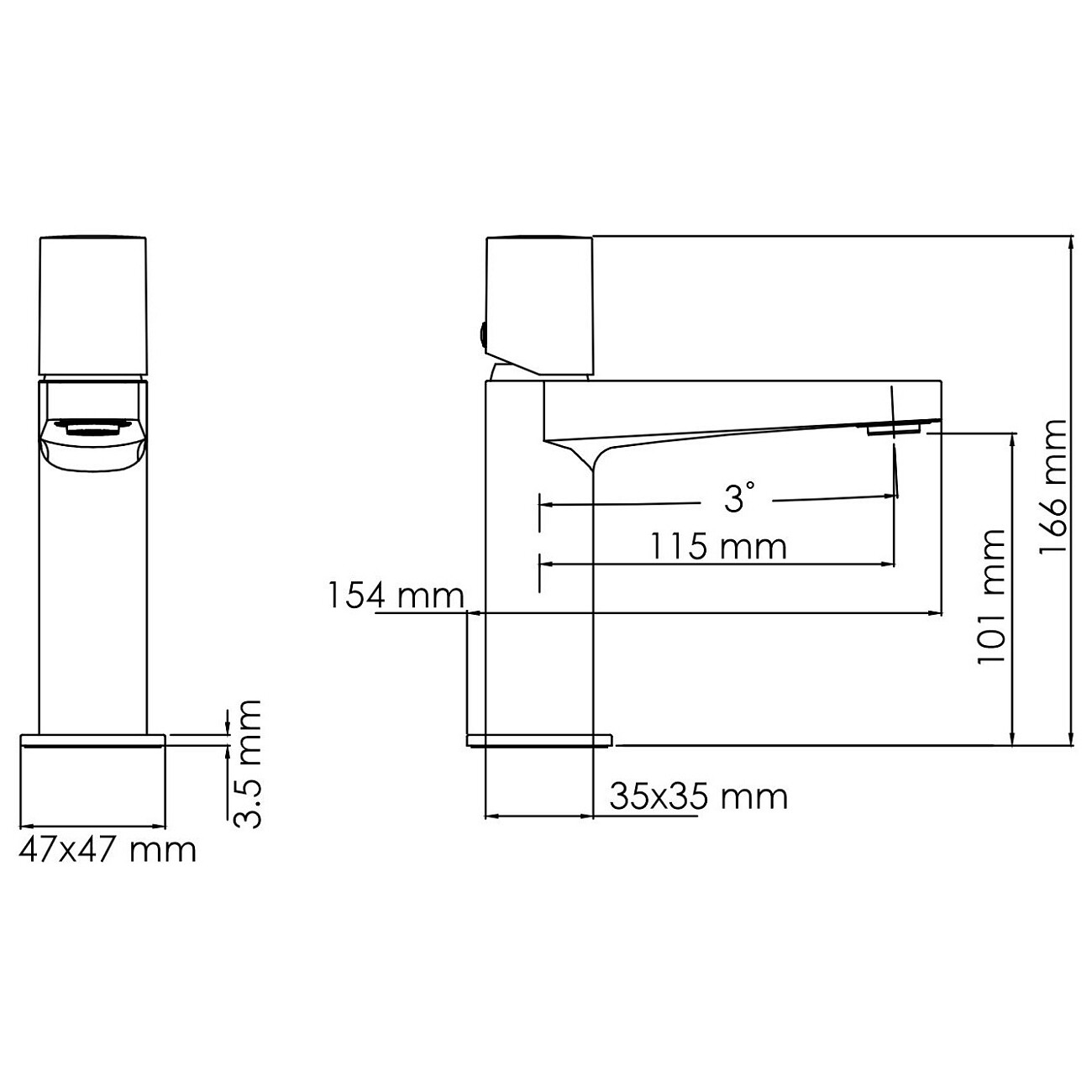 Смеситель для раковины из латуни хром Wasserkraft 8603 - изображение 11