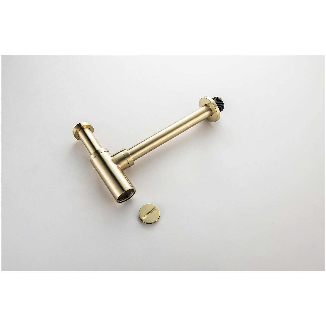 Сифон для раковины шлифованное золото Aquatek AQ6012BG - изображение 5