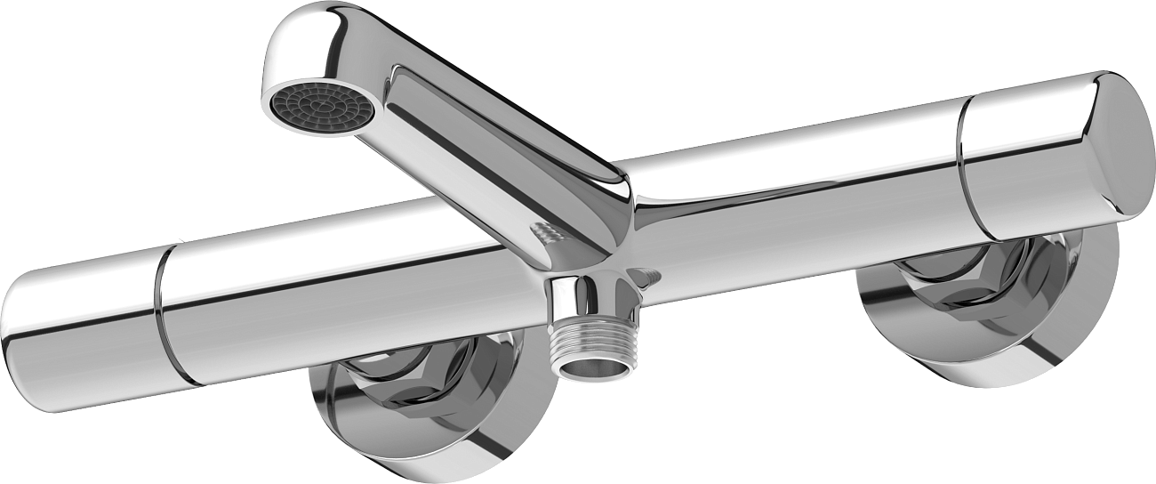 Смеситель для ванны хром Stworki "Лунд" LU-03cr - изображение 4