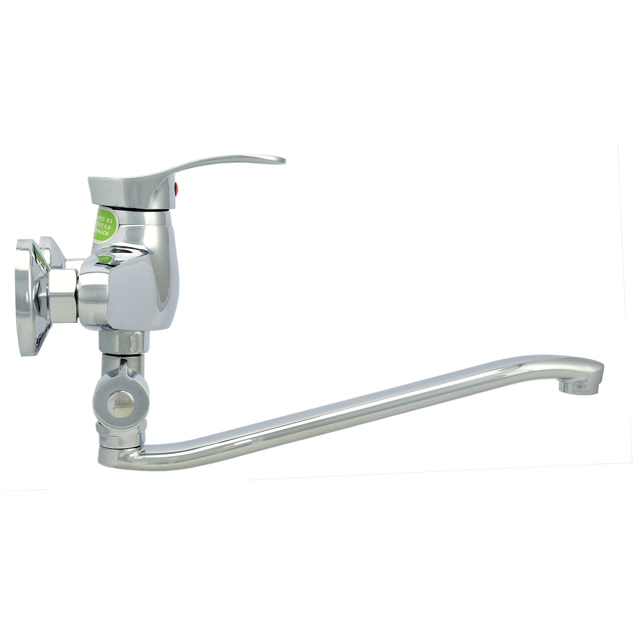 Смеситель для ванны однорычажный с душевым гарнитуром хром Juguni Dorado 0402.946C - изображение 4