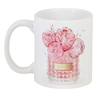 Кружка с рисунком Valentino