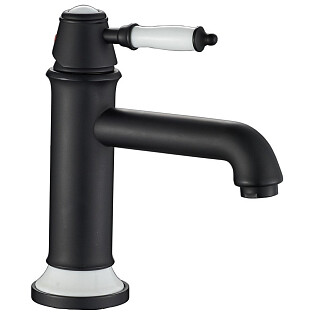 Смеситель для раковины однорычажный черный Boch Mann Marbella Nero BM8728