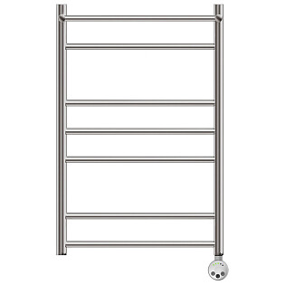 Полотенцесушитель электрический 50х80 см с полкой хром Point &quot;Аврора&quot; PN10158PE П6