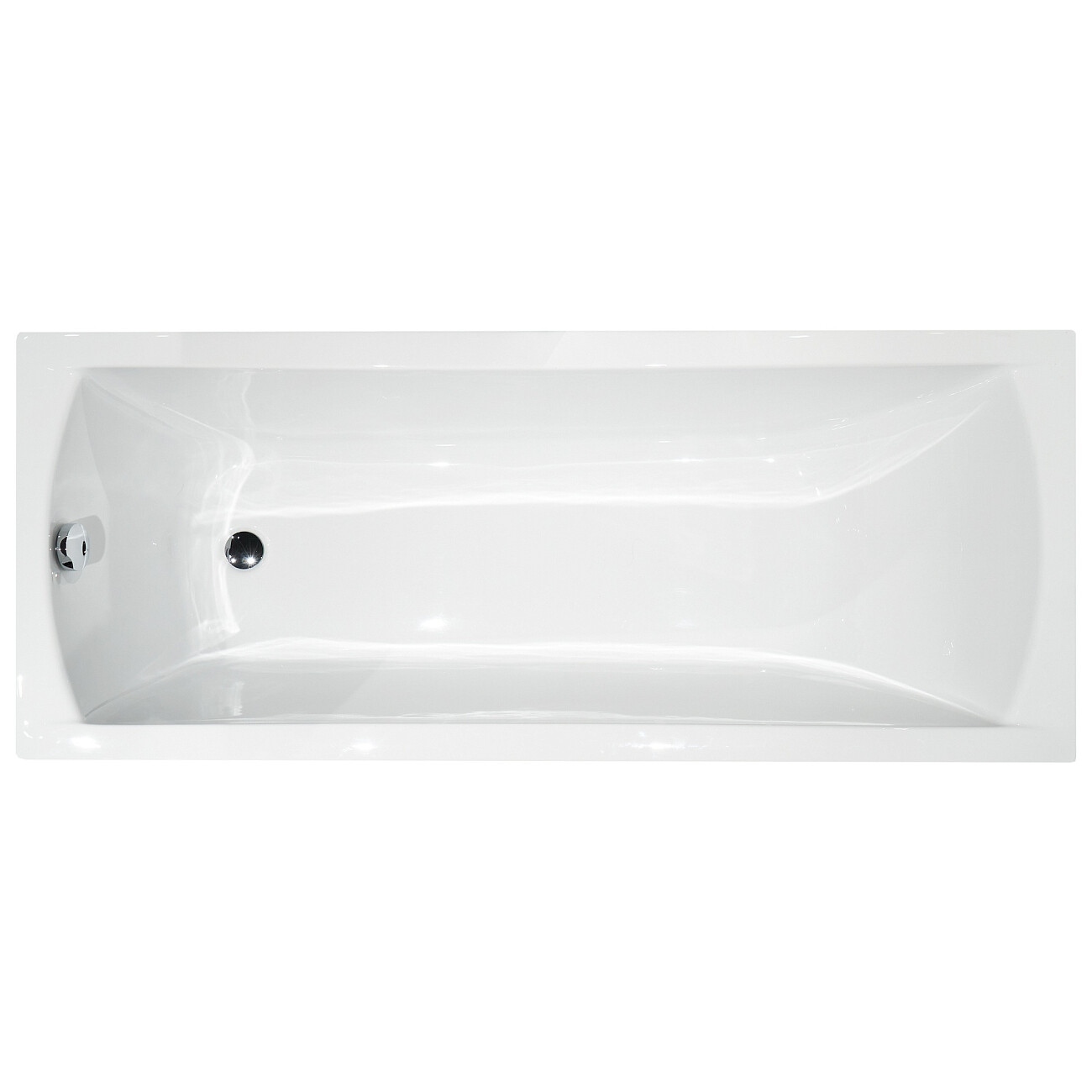 Ванна акриловая 80х180 см белая Creto Elite 11-18080 - изображение 2