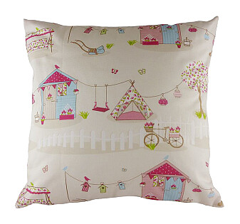 Подушка с принтом Summer Holiday Pink