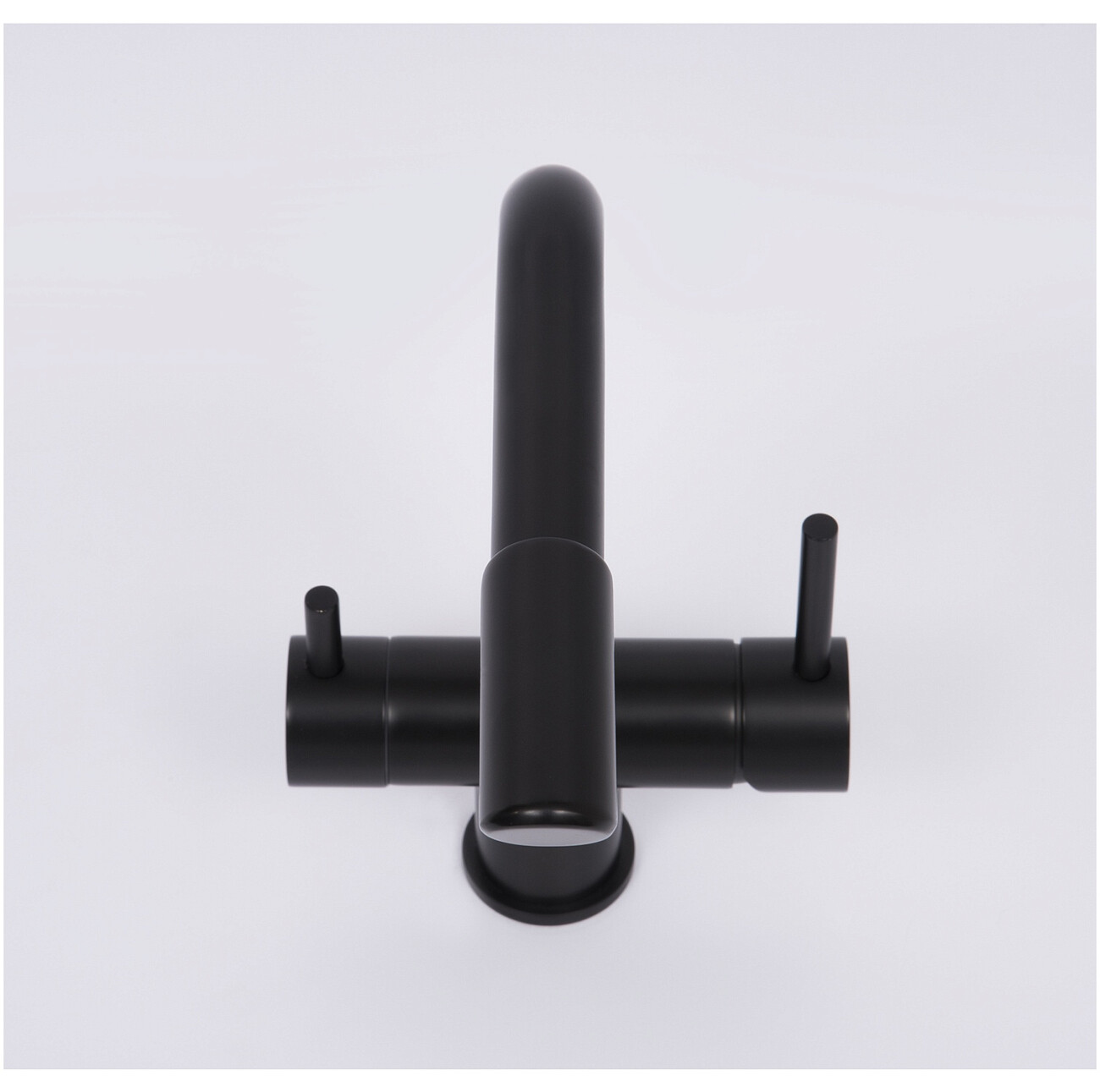 Смеситель для кухни под фильтр из латуни черный Wasserkraft A8367 - изображение 7