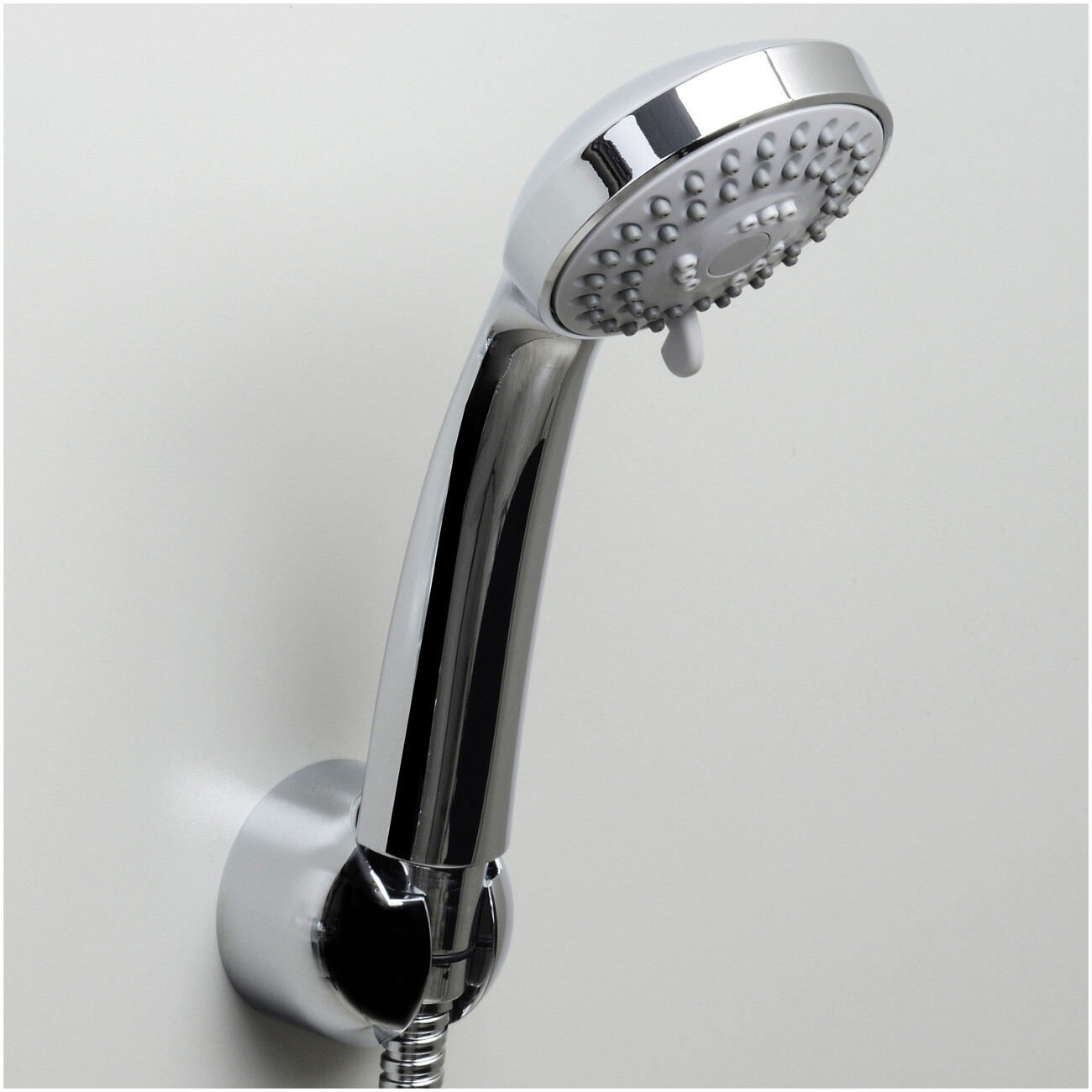 Душевой комплект с лейкой и коротким изливом хром Wasserkraft Leine 3501 - изображение 5