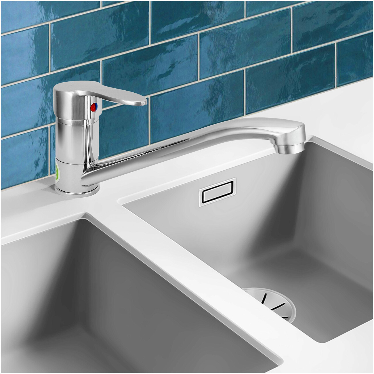 Смеситель для раковины однорычажный хром Juguni Pegas JGN0410 0402.602 - изображение 3