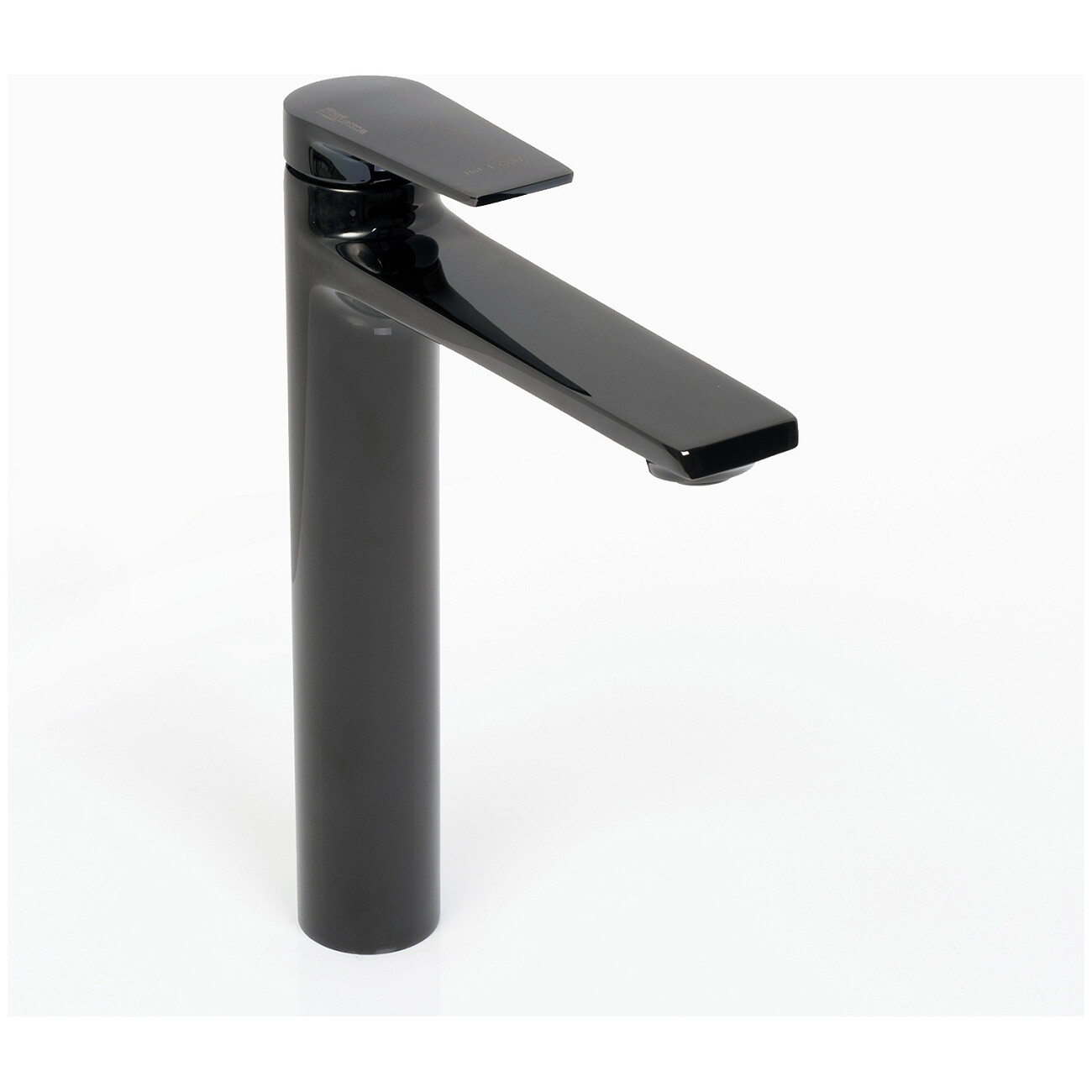 Смеситель для раковины из латуни черный Wasserkraft 6603H - изображение 6