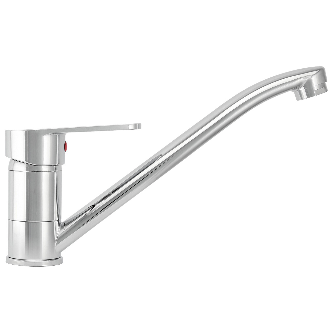 Смеситель для кухни латунный однорычажный с поворотным изливом хром Istok life Luxe 0402.773 - изображение 9