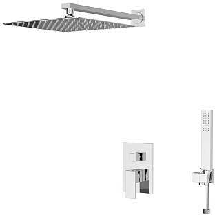 Душевой комплект встраиваемый 120х30 см хром D&K Bayern.Liszt DA1515701A04