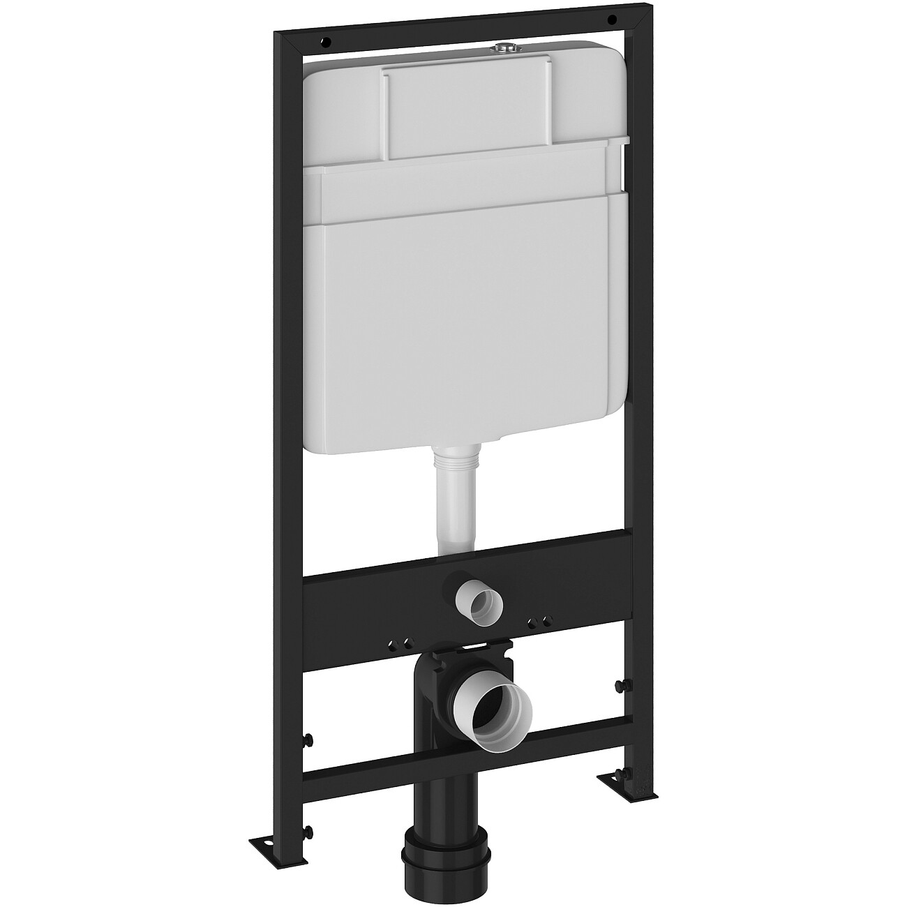 Унитаз Ceramicanova Uno Rimless CN11001MB с инсталляцией Ewrika ProLT 0026-2020 - изображение 6