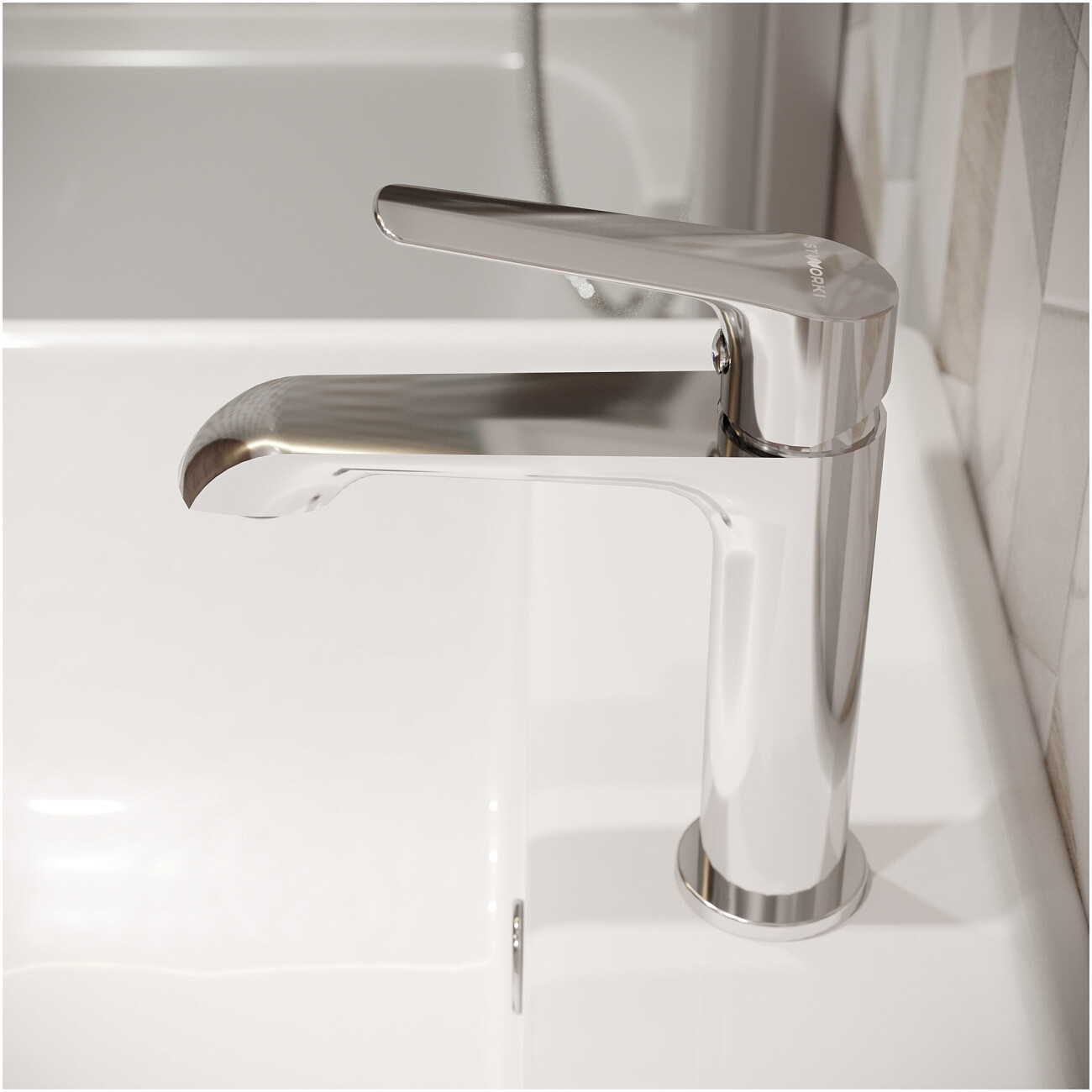 Смеситель для раковины однорычажный хром Stworki "Хельсингборг" S18010CR - изображение 6