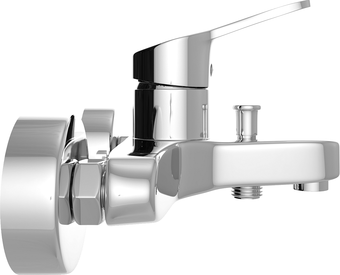 Смеситель для ванны с душем хром Mega Delta MG-SRN100 - изображение 10
