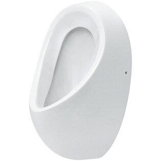 Писсуар подвесной фарфоровый овальный белый Cersanit Taurus P-PI-T100