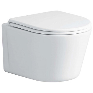 Унитаз подвесной безободковый белый Cerutti SPA Santa Aria CT9666