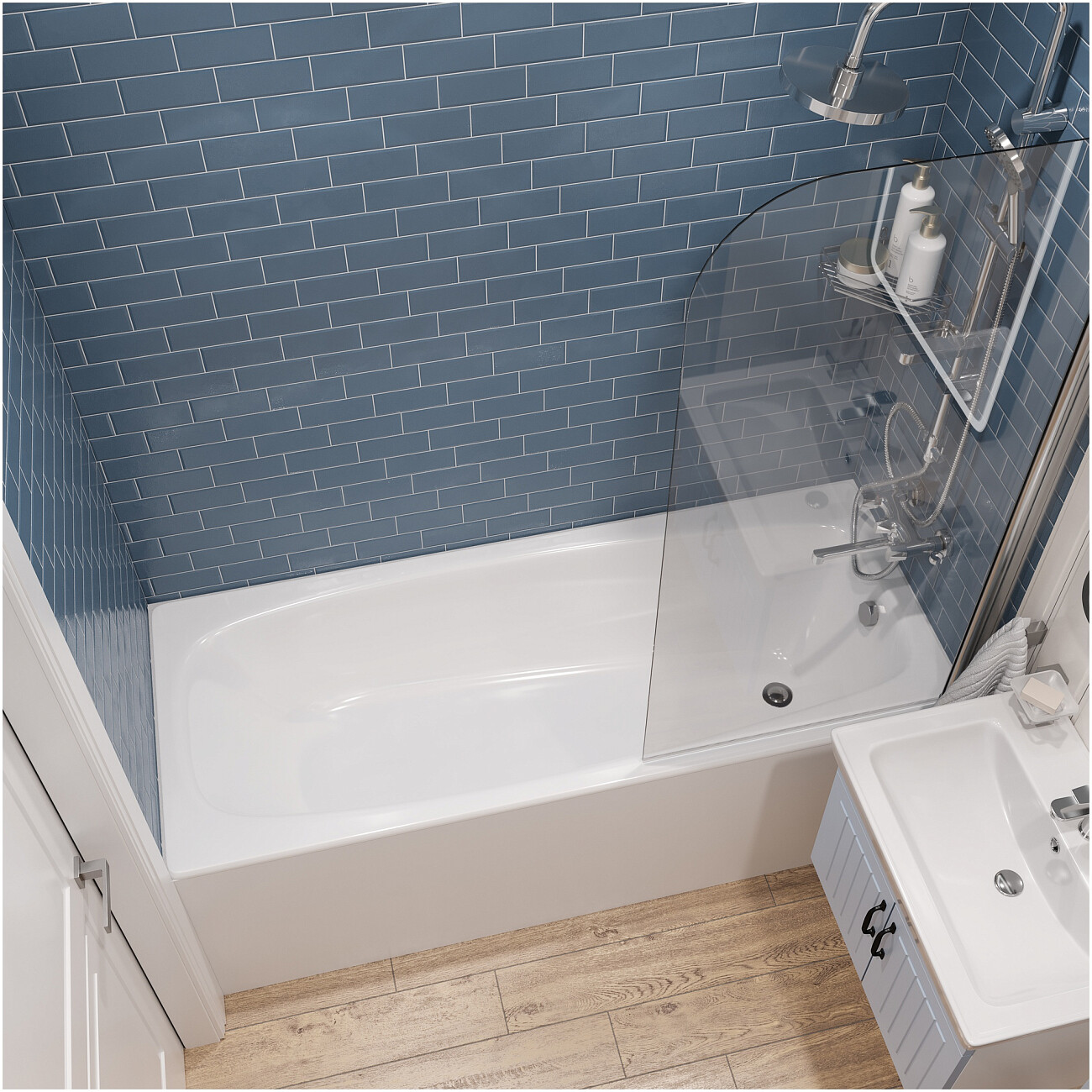 Ванна чугунная 170x70 см белая Diwo "Анапа" DA0004, D0017 - изображение 8