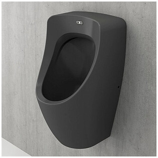 Писсуар фарфоровый подвесной с сенсорным управлением антрацит Bocchi Taormina Arch 1383-020-0134