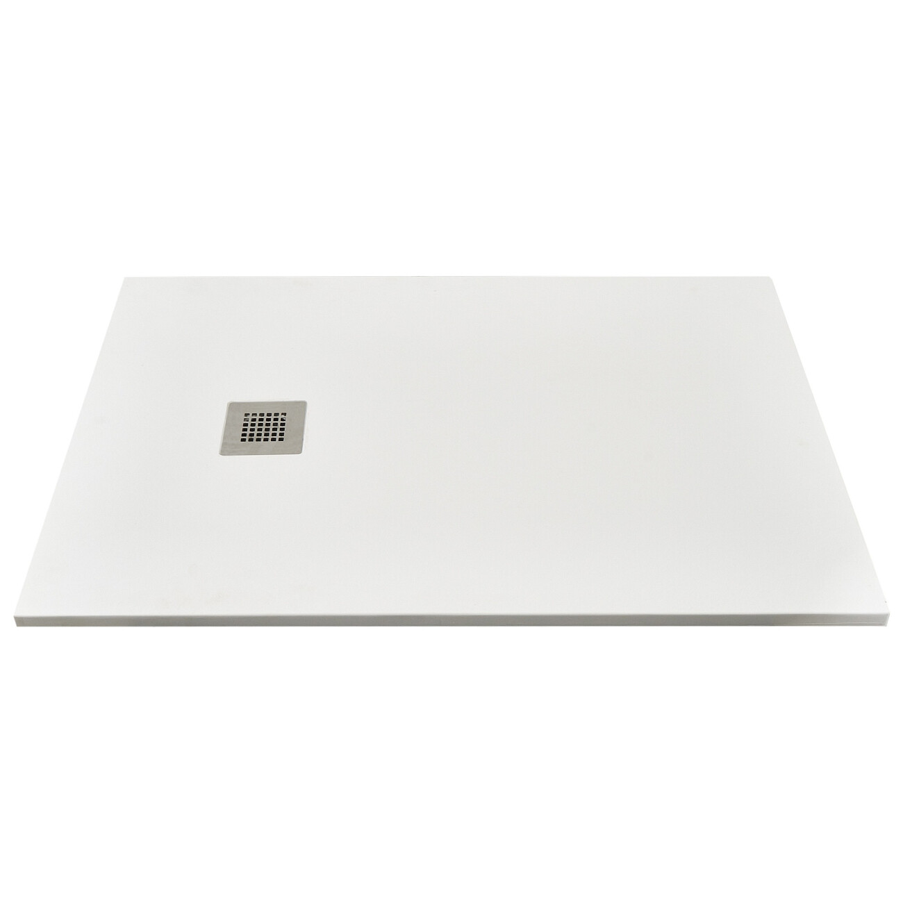 Душевой поддон из искусственного камня прямоугольный 90х140 см белый Creto Ares 1-0042 - изображение 2