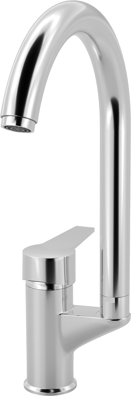 Смеситель для кухни хром Mega Snow MG-SH03 хром - изображение 10