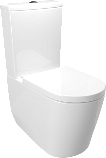 Унитаз напольный с микролифтом белый Stworki &quot;Мосс&quot; HDC527P