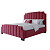 Кровать двуспальная 180х200 алая Bony