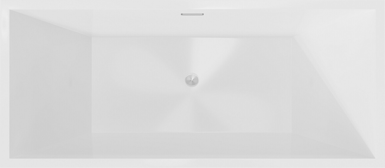 Ванна акриловая прямоугольная 74х170 см белая глянцевая Artemis Tecla 1.05.411.144.01.1.28 - изображение 5