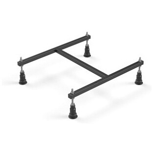 Рама для ванны стальная 150-160 см черная Cersanit Universal K-RW-UNIVERSAL*140-150