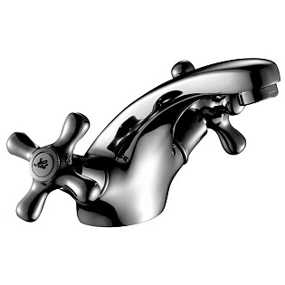Смеситель для раковины хром Rossinka H02-61