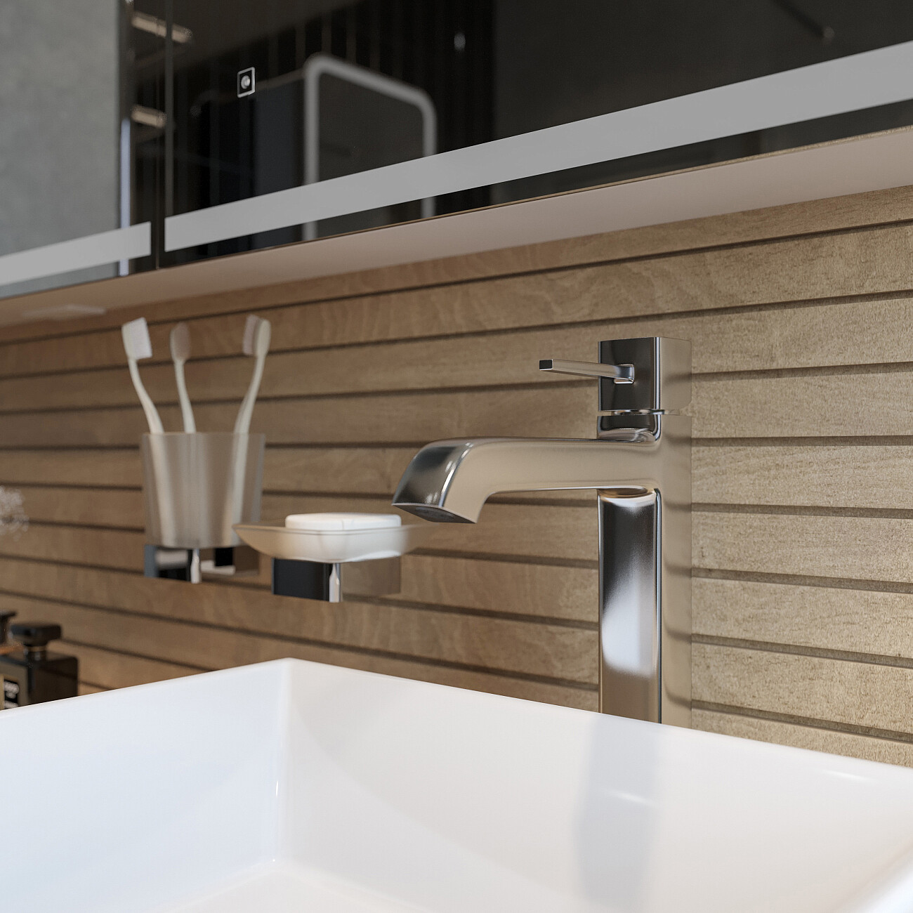 Смеситель для раковины однорычажный хром Stworki "Эстерсунд" ES-02cr - изображение 3