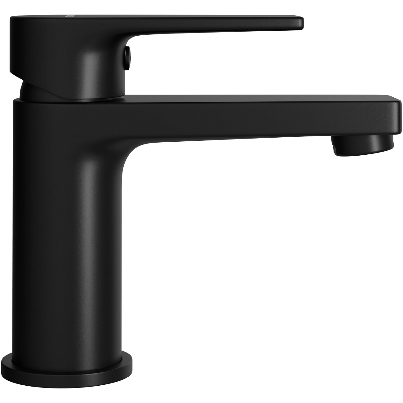 Смеситель для раковины однорычажный черный Stworki "Берген" S21010BK - изображение 9