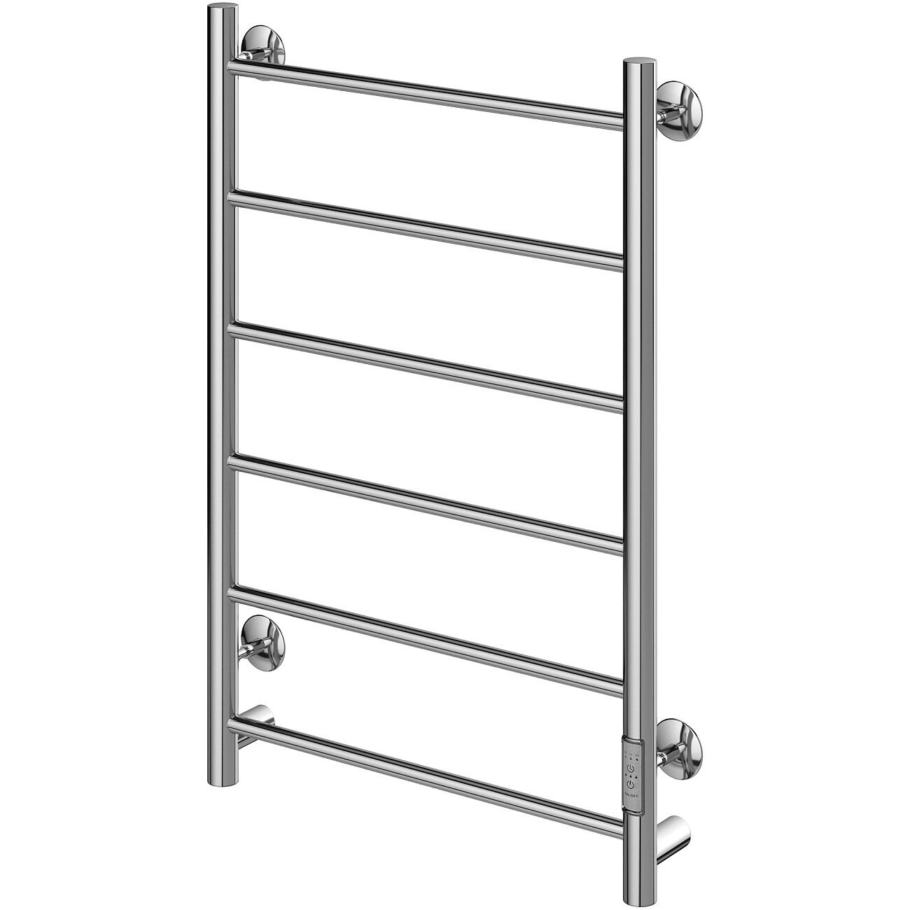 Полотенцесушитель электрический 80х50 см хром Ewrika "Сафо" PN - изображение 4