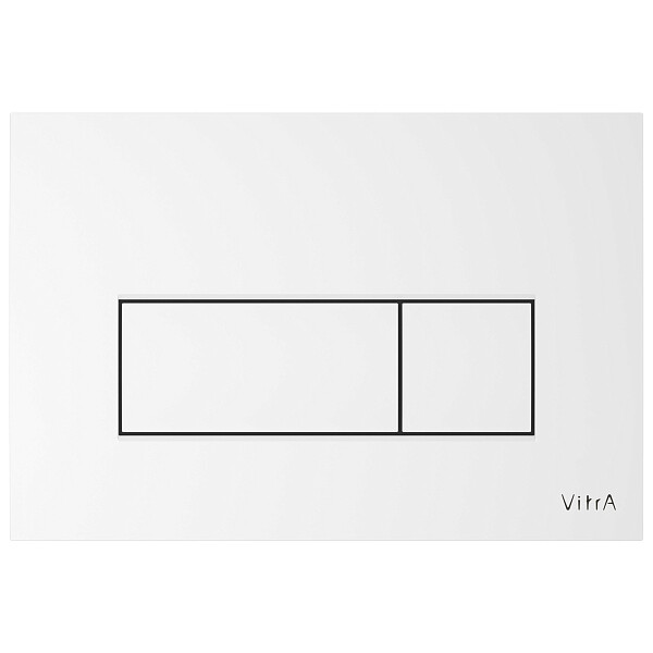 Клавиша смыва белая Vitra Root Square 740-2300 - изображение 1