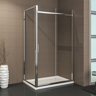  Душевой уголок прямоугольный 90х130 см хром Artemis Agave 110 6.915.000.0110.130.10.88