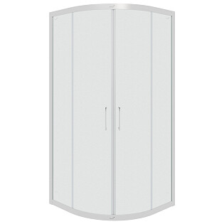 Душевой уголок четверть круга 100x100 см хром Cerutti SPA Viva 100