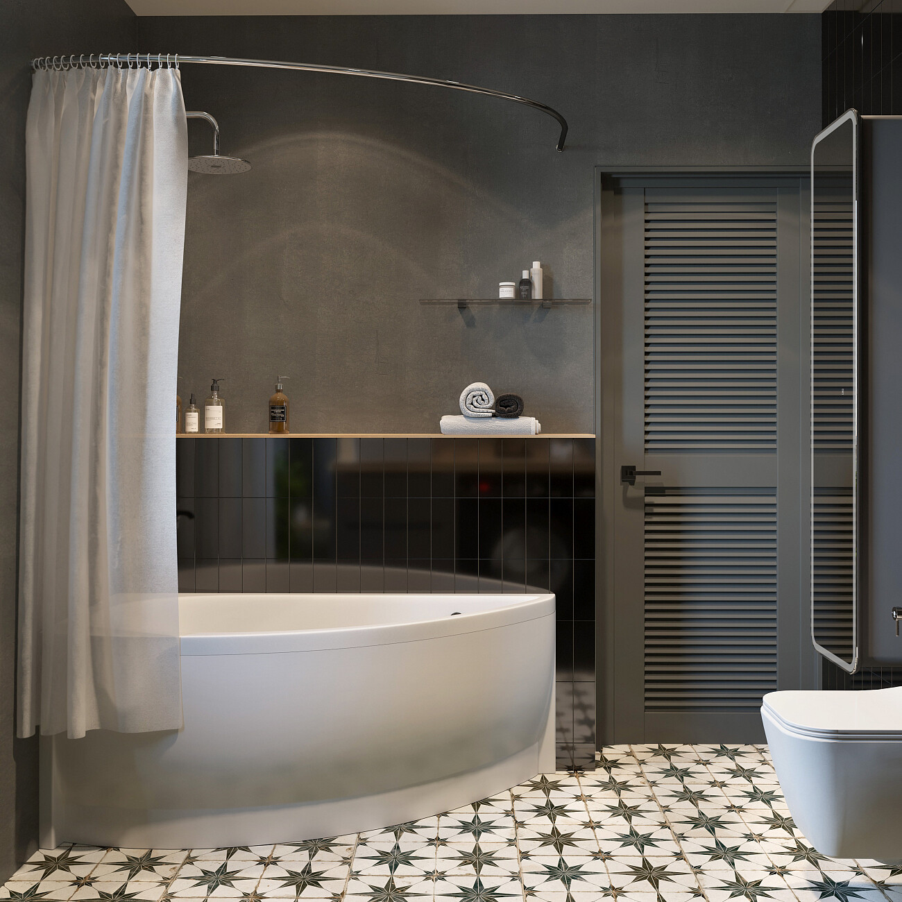 Ванна акриловая угловая с каркасом 150х75 см белая Stworki "Лунд" L LU15075L, R15075LR - изображение 3