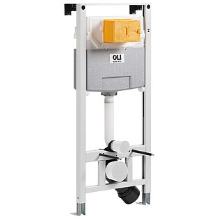 Инсталляция пневматическая хром Oli 120 ECO Sanitarblock pneumatic 879235