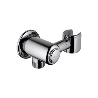 Шланговое подсоединение с держателем хром Aquatek &quot;Классик&quot; AQ2462CR